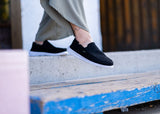 Immaculate Vegan - 8000kicks SunSlide Hemp Slip-on for Women in Black