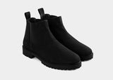 Immaculate Vegan - 8000kicks The Crossover Hemp Chelsea for Men in Full Black