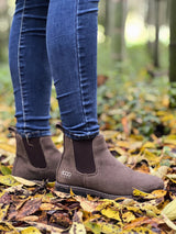Immaculate Vegan - 8000kicks The Crossover Hemp Chelsea for Women in Dark Brown