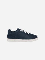 Immaculate Vegan - 8000kicks Seeker Men's Vegan Hemp Trainers | Navy Blue UK8 / EU42 / US9