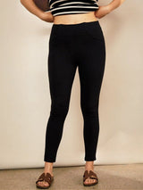 Immaculate Vegan - The Bshirt Bshirt Post Natal Leggings in Ash Black