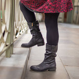 Immaculate Vegan - V.GAN Prune Women's Vegan Leather Western Boots | Brown