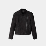 Immaculate Vegan - Eloquere Diva Vegan Suede Jacket | Black