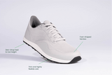 Immaculate Vegan - Bahé Revive Grounding Barefoot shoe (Women's) - Lunar Grey