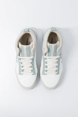 Immaculate Vegan - Mood Walk French Touch Unisex Vegan Corn Leather Sneakers | Ice Blue