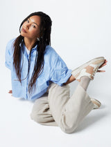 Immaculate Vegan - Mood Walk Dream Big Unisex Vegan Corn Leather Sneakers | Cafe Latte