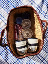 Immaculate Vegan - Mood Walk Dream Big Unisex Vegan Corn Leather Sneakers | Silver & Navy