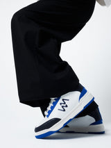 Immaculate Vegan - Mood Walk French Touch Unisex Vegan Corn Leather Sneakers | Blue Spirit