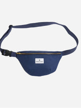 Immaculate Vegan - Souleway Natural Cotton Canvas Bum Bag | Navy Blue Navy Blue