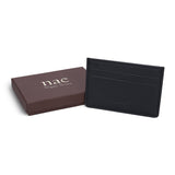 Immaculate Vegan - NAE Vegan Shoes Breda Vegan Leather Card Wallet | Black One Size