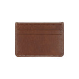 Immaculate Vegan - NAE Vegan Shoes Breda Vegan Leather Card Wallet | Brown One Size