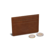 Immaculate Vegan - NAE Vegan Shoes Breda Vegan Leather Card Wallet | Brown One Size