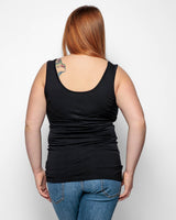 Immaculate Vegan - The Bshirt MATERNITY VEST IN BLACK