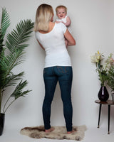 Immaculate Vegan - The Bshirt Nursing short sleeve t-shirt in White