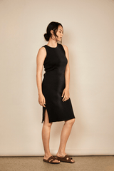 Immaculate Vegan - The Bshirt Bshirt Women's Charcoal Black Dress