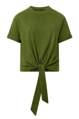 Immaculate Vegan - KOMODO ANISA - Organic Cotton Top - Green