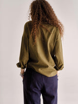 Immaculate Vegan - KOMODO Women's Hanako Organic Cotton Shirt | Green