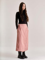 Immaculate Vegan - KOMODO Women's Santo Organic Cotton Skirt | Dusty Pink