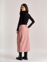Immaculate Vegan - KOMODO Women's Santo Organic Cotton Skirt | Dusty Pink