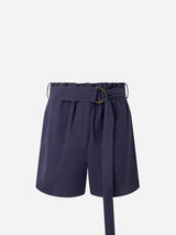 Immaculate Vegan - KOMODO Nala Women's Organic Cotton Cheesecloth Shorts | Solid Navy