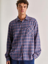 Immaculate Vegan - KOMODO Men's Santi Organic Cotton Flannel Shirt | Purple