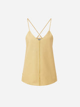 Immaculate Vegan - KOMODO Fleur Women's Organic Linen Cotton Camisole | Sand