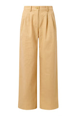 Immaculate Vegan - KOMODO LION - Organic Linen Cotton trouser - Sand