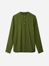 Immaculate Vegan - KOMODO Elijah Men's Organic Linen Cotton Shirt | Khaki