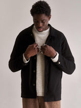 Immaculate Vegan - KOMODO Men's Stanley Organic Cotton Tencel Jacket | Black