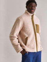 Immaculate Vegan - KOMODO Men's Drew Recycled PET Fleece Jacket | Sand