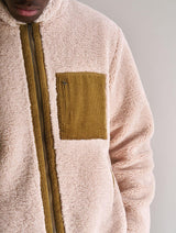 Immaculate Vegan - KOMODO Men's Drew Recycled PET Fleece Jacket | Sand