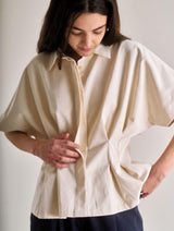 Immaculate Vegan - KOMODO Women's Amalie Cotton Tencel Top | Cream