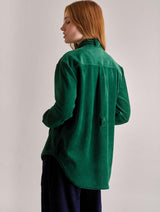 Immaculate Vegan - KOMODO Women's Ford Velvet Top | Green