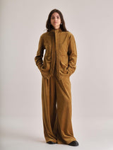 Immaculate Vegan - KOMODO Women's Ford Velvet Top | Olive