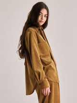 Immaculate Vegan - KOMODO Women's Ford Velvet Top | Olive