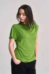 Immaculate Vegan - KOMODO Cate Women's Modal Jersey Top | Green