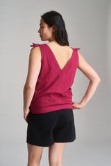Immaculate Vegan - KOMODO CELIA - Organic Cotton Top - Berry