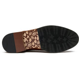 Immaculate Vegan - V.GAN Chilli Men's Vegan Leather Chelsea Boots | Brown