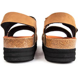 Immaculate Vegan - V.GAN Clove Women's Vegan Flatform Sandals | Caramel