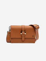 Immaculate Vegan - V.GAN Coco Vegan Leather Tortoiseshell Crossbody Bag | Tan ONE SIZE