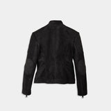 Immaculate Vegan - Eloquere Diva Vegan Suede Jacket | Black