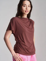 Immaculate Vegan - KOMODO Cate Women's Modal Jersey Top | Chocolate