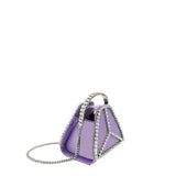 Immaculate Vegan - Thalie Cleo Mini Strass Vegan Bag | Amethyst