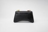 Immaculate Vegan - Eslla Dharma Desserto Cactus Leather Vegan Crossbody With Matte Gold Chain | Black Black