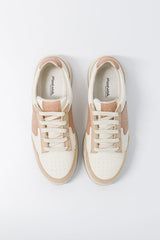 Immaculate Vegan - Mood Walk Dream Big Unisex Vegan Corn Leather Sneakers | Cafe Latte