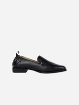 Immaculate Vegan - ə'serdiv The Vegan Apple Leather Loafer | Black Black / UK3 / EU36 / US6 / AU5.5
