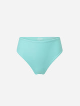 Immaculate Vegan - AQVA Swimwear Jondal Recycled Polyamide Bikini Bottom | AQVA Blue