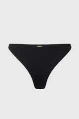 Immaculate Vegan - AQVA Swimwear Turqueta Recycled Polyamide Bikini Bottom | Black