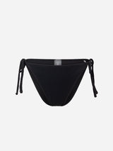Immaculate Vegan - AQVA Swimwear Tortuga Recycled Polyamide Bikini Bottom | Black XS