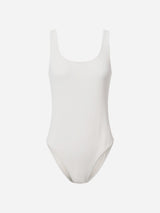 Immaculate Vegan - AQVA Swimwear Balmins Recycled Polyamide One-piece Swimsuit | Nude XS